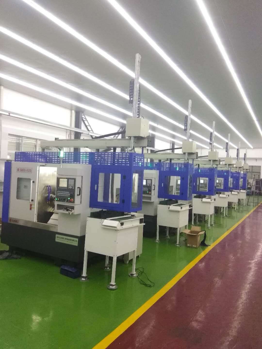 高精度斜床身數(shù)控車床 Slant bed cnc lathe